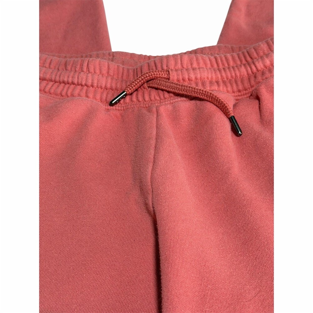 The North Face Jogger Sweatpants Womens Size L Peach Drawstring Logo - Picture 6 of 6